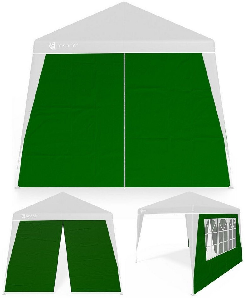 Deuba Capri 3 x 3 m with 2 Side Walls Green