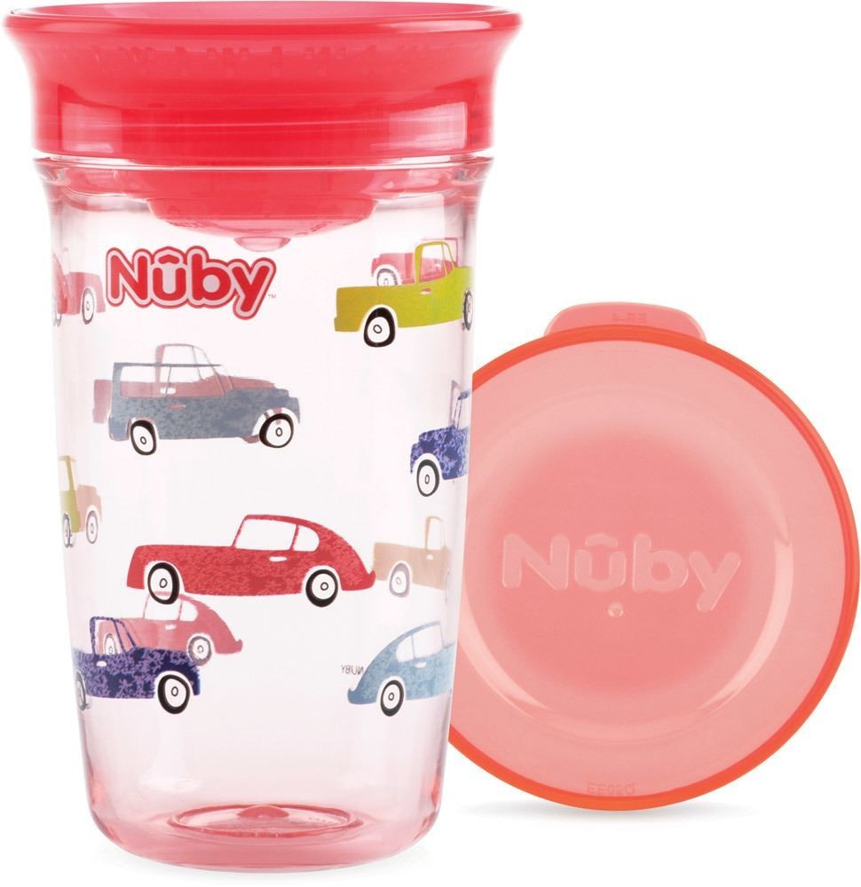 Nuby 360° Wonder Cup 300 ml red