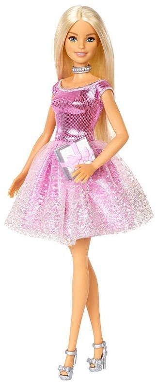  Barbie Happy Birthday Doll, Blonde, Wearing Sparkling