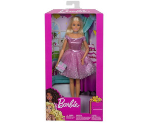 Barbie Joyeux Anniversaire avec accessoires au meilleur prix sur