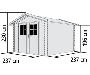 Woodfeeling Seefeld 3 237 X 237 Cm Ab 1 227 34 Preisvergleich Bei Idealo De