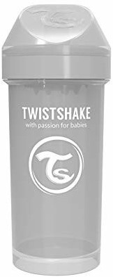 Twistshake Straw Mug 360 ml grey