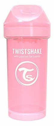 Twistshake Straw Mug 360 ml pink