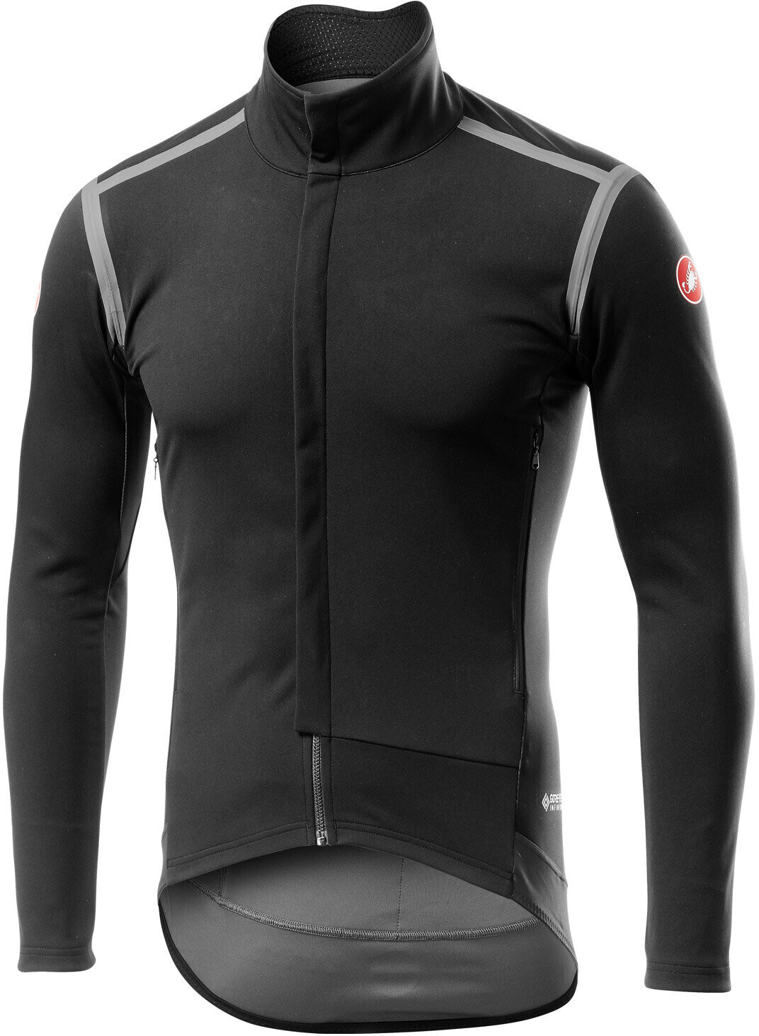 Castelli Perfetto Ros jacket Men's light black/reflex