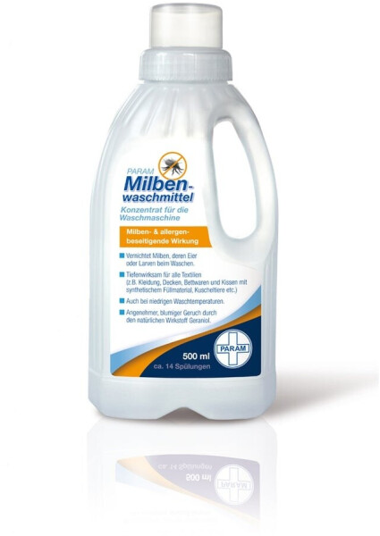 PARAM Milben Waschmittel Konzentrat für die Waschmaschine (500ml), Bild 3