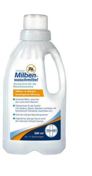PARAM Milben Waschmittel Konzentrat für die Waschmaschine (500ml), Bild 5