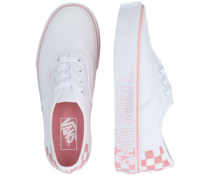 vans authentic platform bianche
