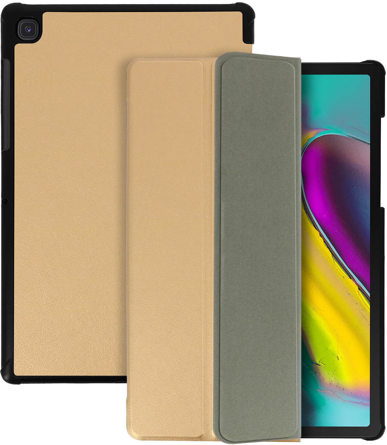 Avizar Trifold Galaxy Tab S5e Gold