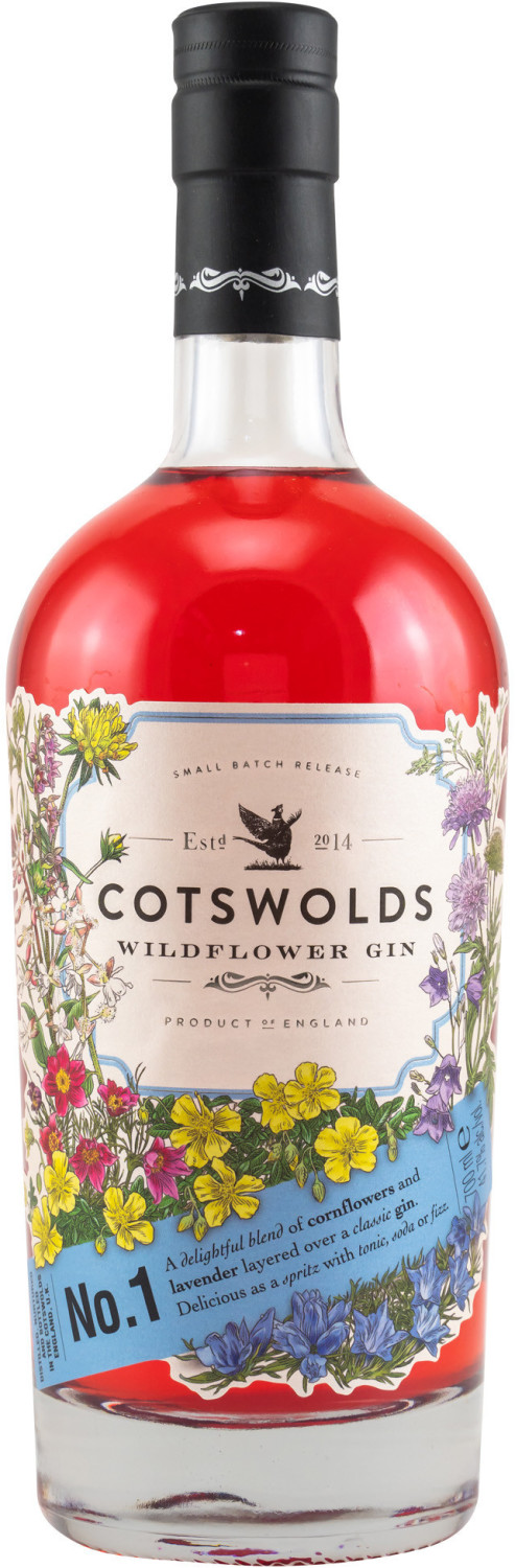 Cotswolds Distillery No. 1 Wildflower Gin 41,7% 0,7l
