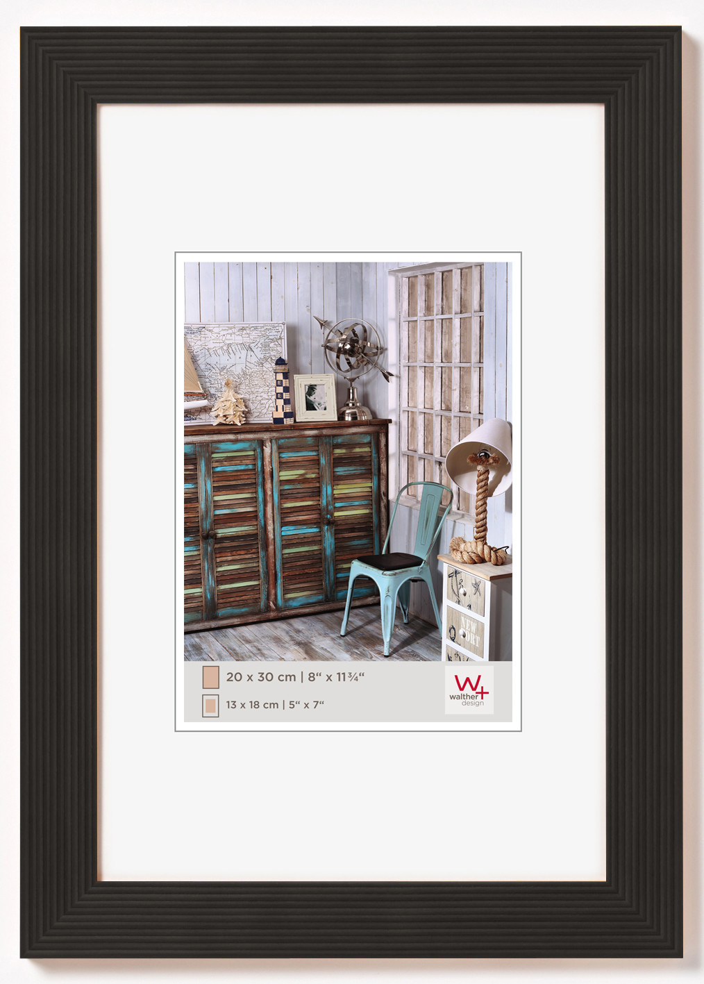 walther design Grado 40x60 black