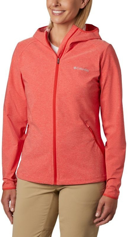 Columbia Heather Canyon Softshell-Jacket Women bold orange