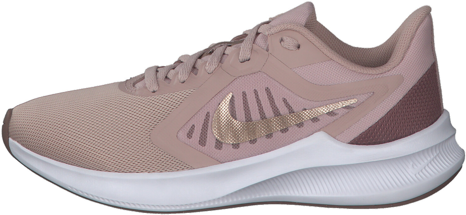 Nike Downshifter 10 Women stone mauve/smokey mauve/barely rose/metallic 