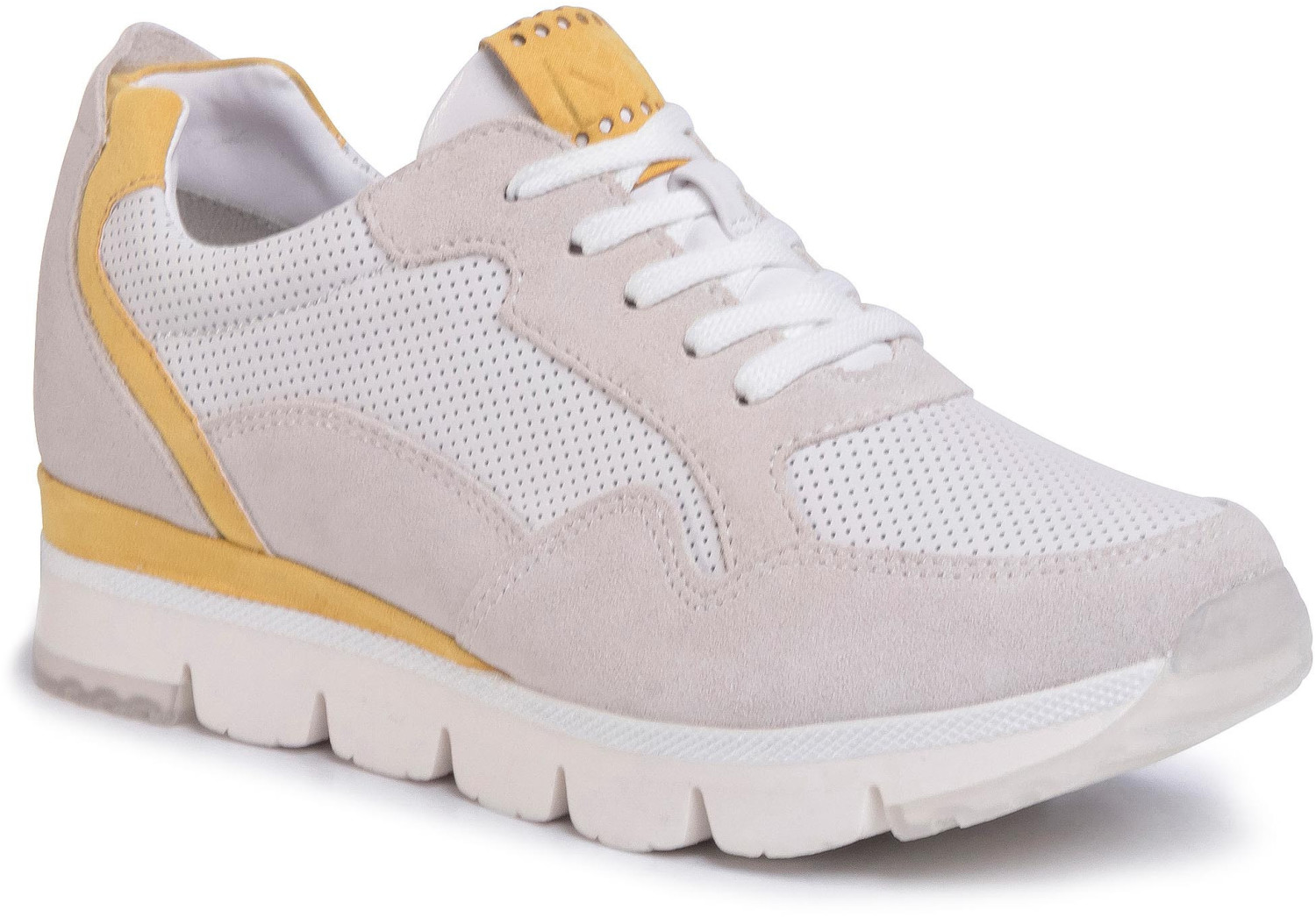 marco tozzi white trainers