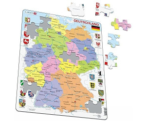 politisch, K21 Larsen Puzzle Deutschland 48 Teile 