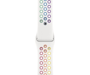 Apple Watch Band per il Pride 2020,insieme a un cinturino abbinato di Nike