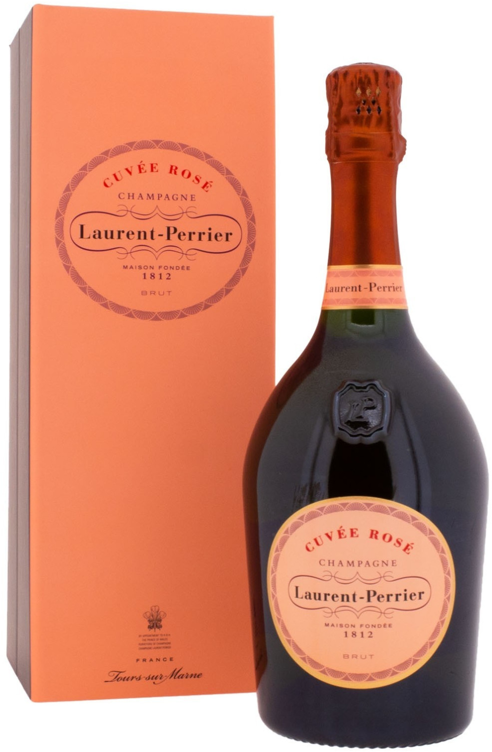 Laurent Perrier Cuvée Rosé AOC + Giftbox 0,75l
