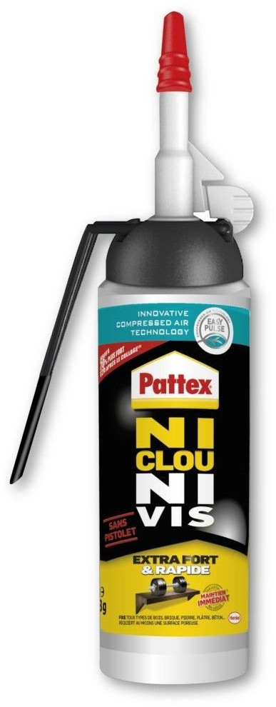 PATTEX - Colle Ni Clou Ni Vis 380g - Pattex Ni Clou Ni Vis