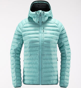Haglöfs Essens Mimic Hood Women glacier green