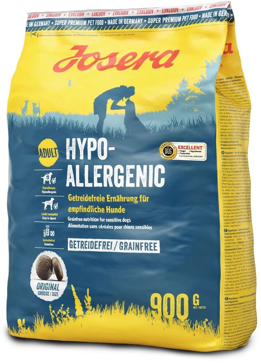 Josera Hypoallergenic 900g ab 6,39 € | Preisvergleich bei idealo.de