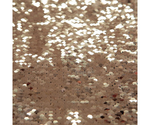 Quenox Paillettenhintergrund 1,3 x 2 m champagner/silber