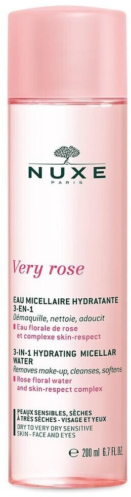 NUXE Very Rose 3-In-1 Hydrating Micellar Water (200ml)