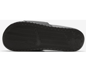 nike benassi all black