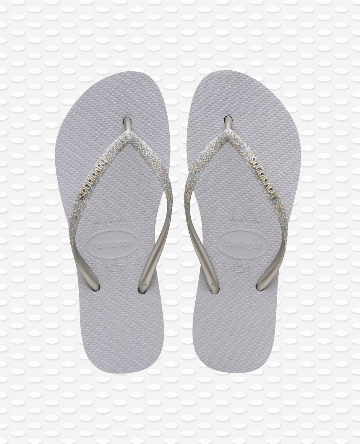 Havaianas silver glitter store