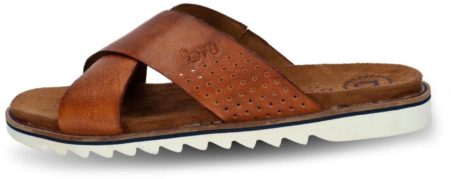 Bugatti Leather Mules (311739852000_6300) cognac