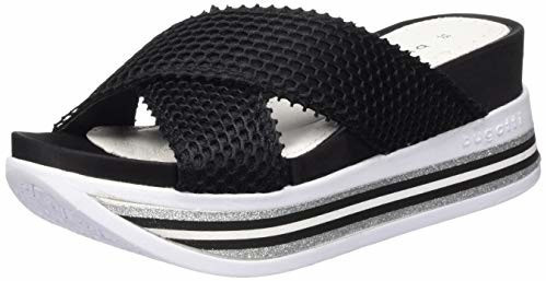 Bugatti Jil Platform Mules (431914906900) black