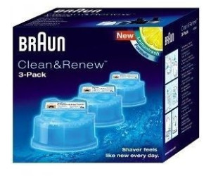 Braun Clean&Renew Cleaning Cartridges (3 pcs) ab 17,00