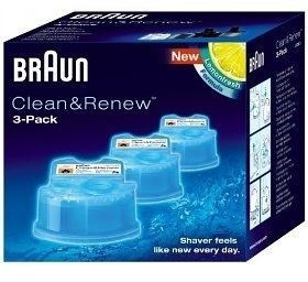 Photos - Shaver Braun Clean&Renew Cleaning Cartridges  (3 pcs)