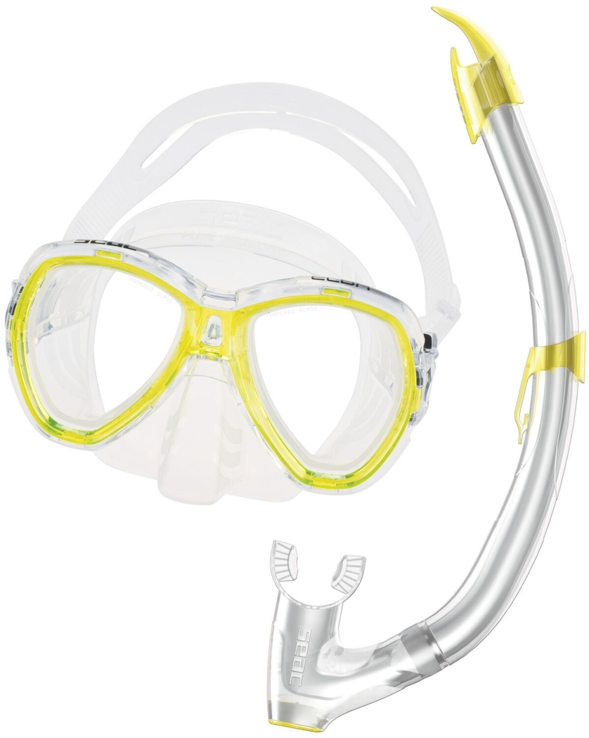 Seac Sub Set Elba yellow/clear
