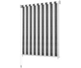 vidaXL Außenrollo 100x270cm Creme Senkrechtmarkise Sonnenschutz Sichtschutz 