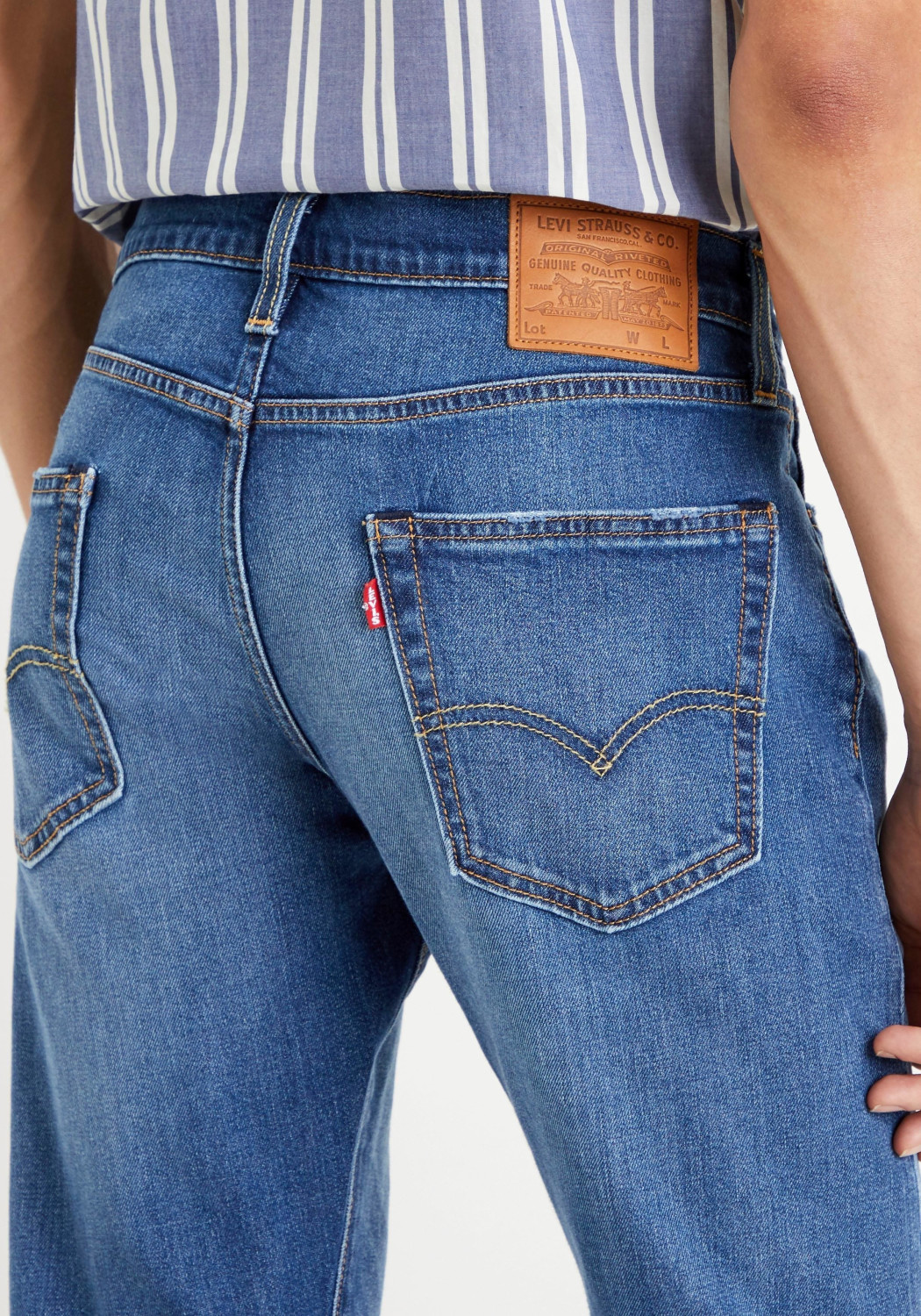 Buy Levi's 502 Regular Taper stacked advanced from £55.00 (Today ...