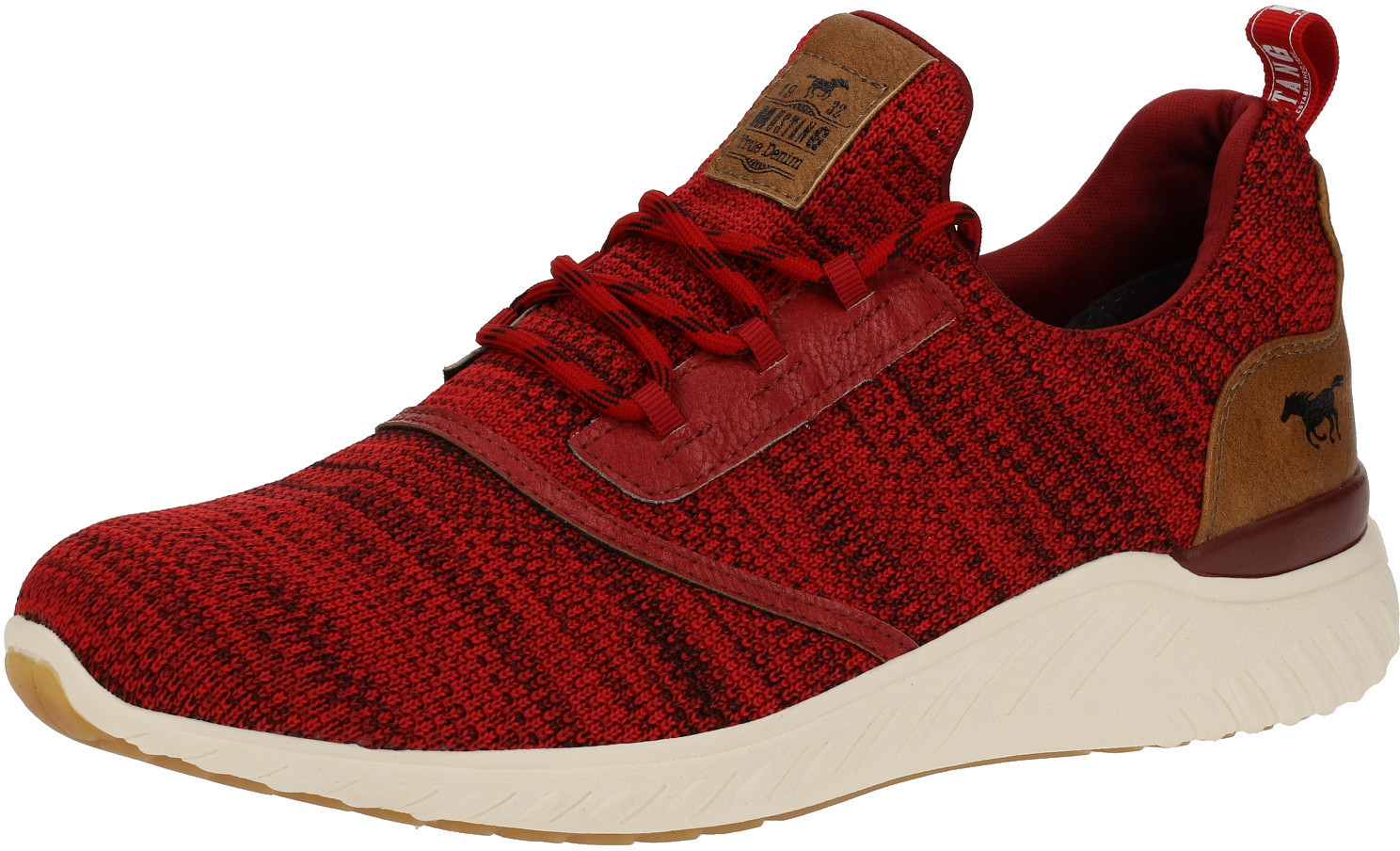 Mustang Mtng Mens Loafers Mustang red/beige/grey (4132301)