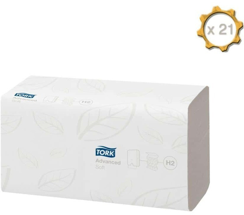 Tork Essuie-mains advanced soft (21 pièces)