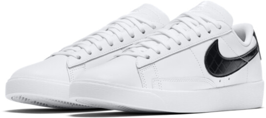 women's nike blazer black and white