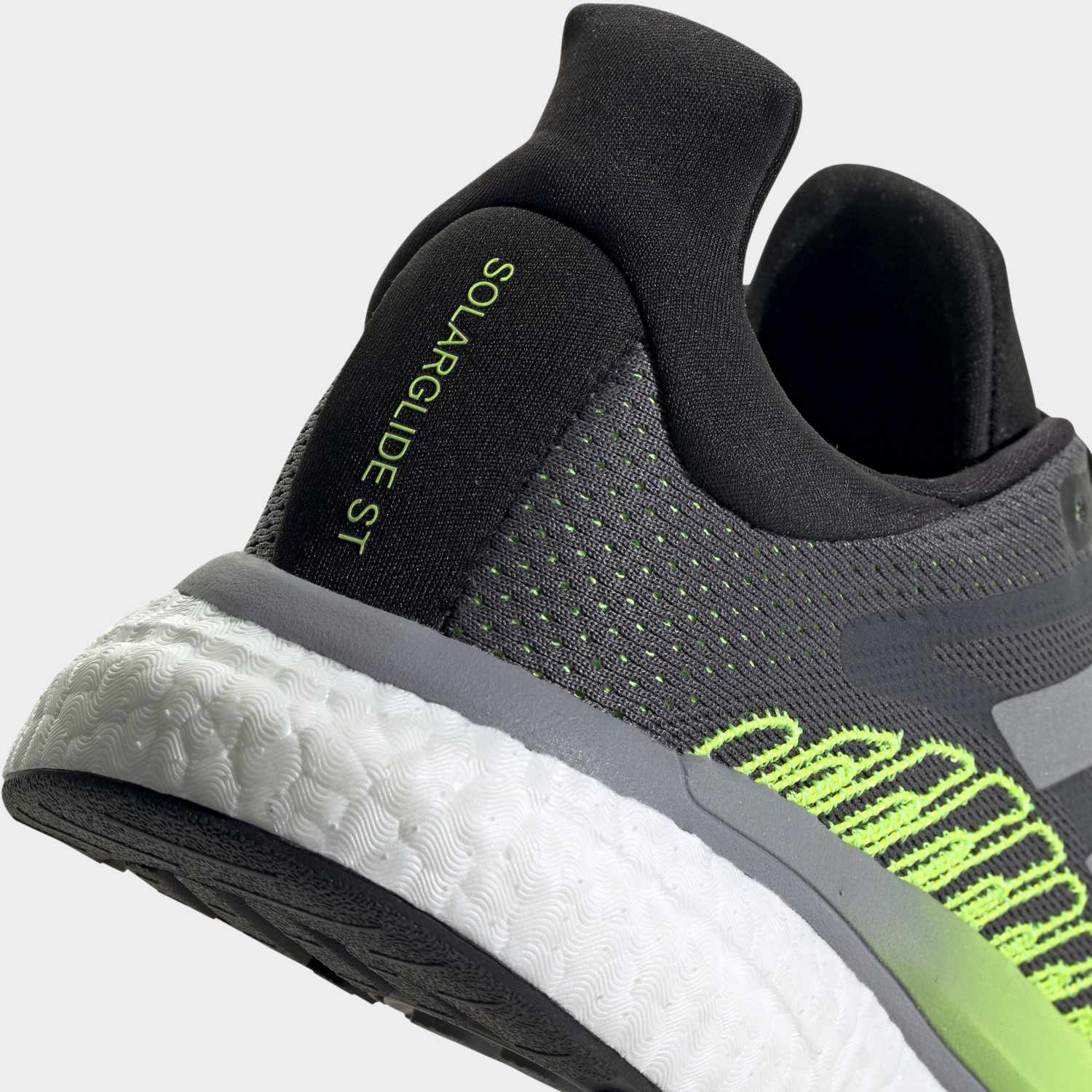Adidas SolarGlide ST 3 grey five/silver metallic/signal green desde 84,18 â¬ | Compara precios en 