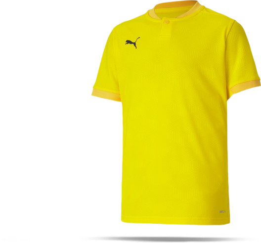 Puma teamFINAL 21 Shirt short sleeve Youth (704367-007) yellow