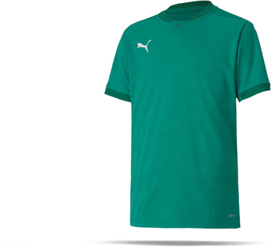 Puma teamFINAL 21 Shirt short sleeve Youth (704367-005) green