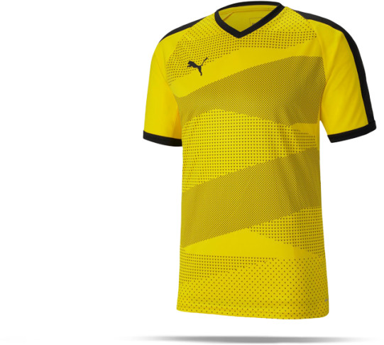 Puma teamFINAL Indoor Shirt short sleeve (704491-007) yellow