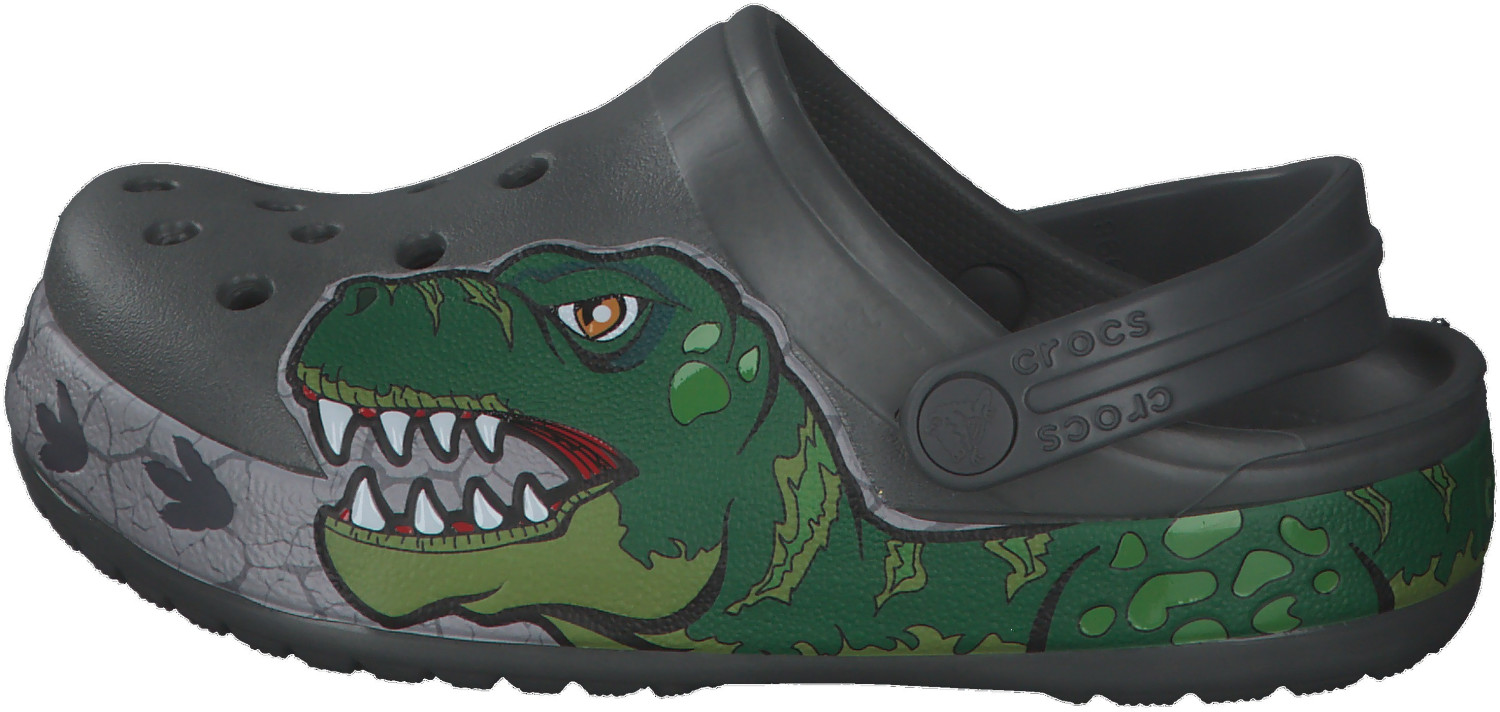 Crocs dino top band lights
