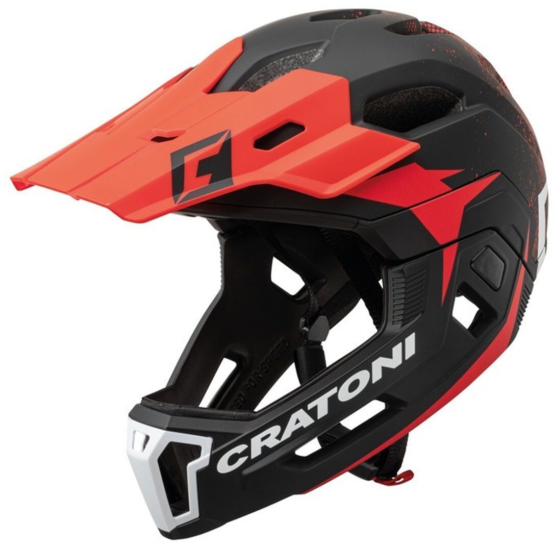 Photos - Bike Helmet Cratoni C-Maniac 2.0 MX black/red 