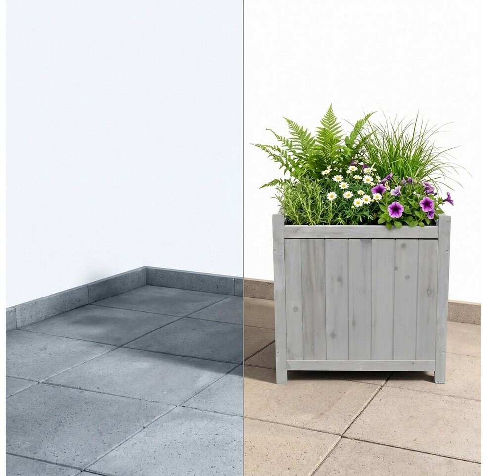 Mucola Blumenkübel 50x50cm grau (10002050) ab 38,80 € (Oktober 2026)