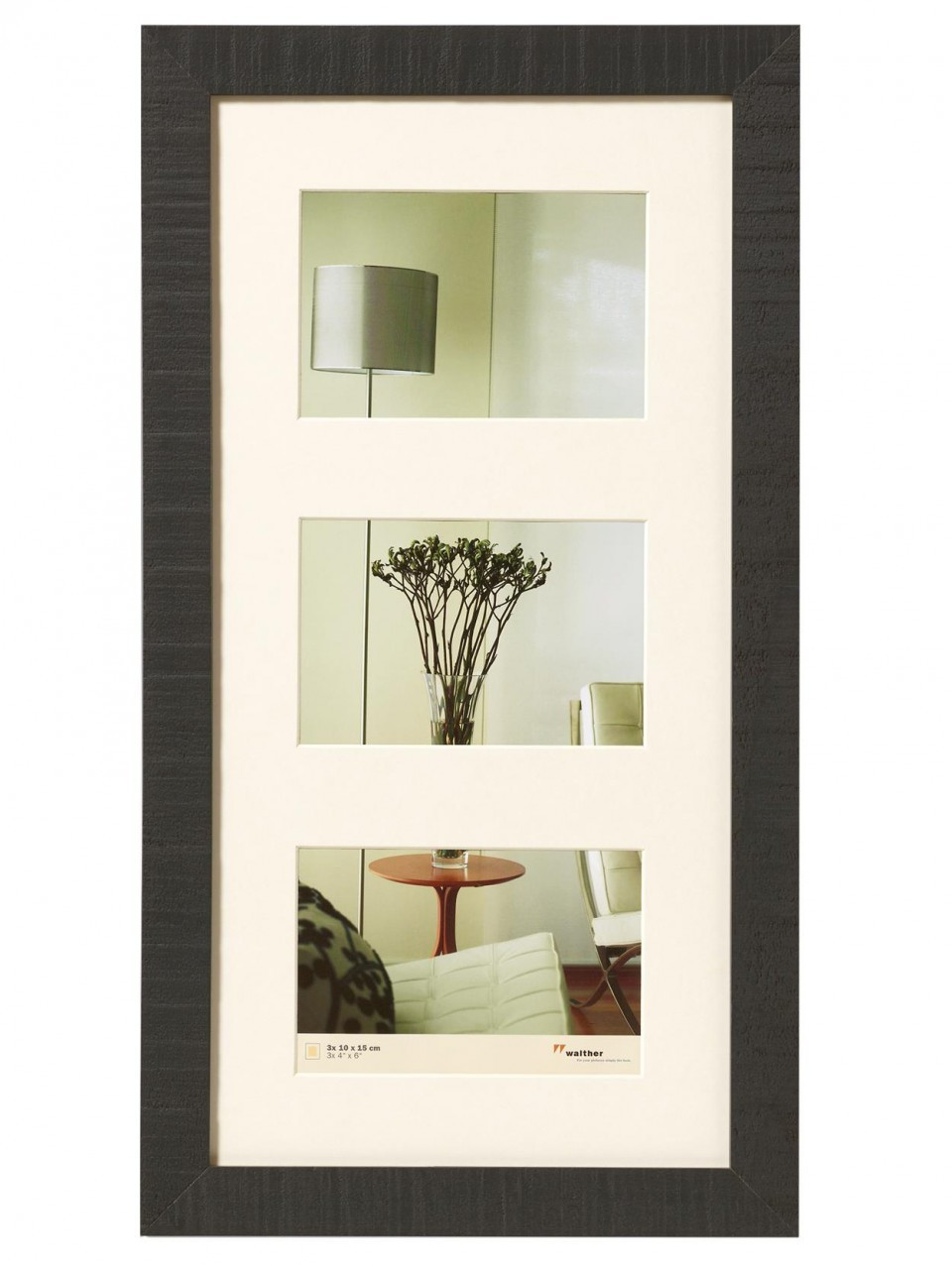 walther design Home 3 x 10x15 black