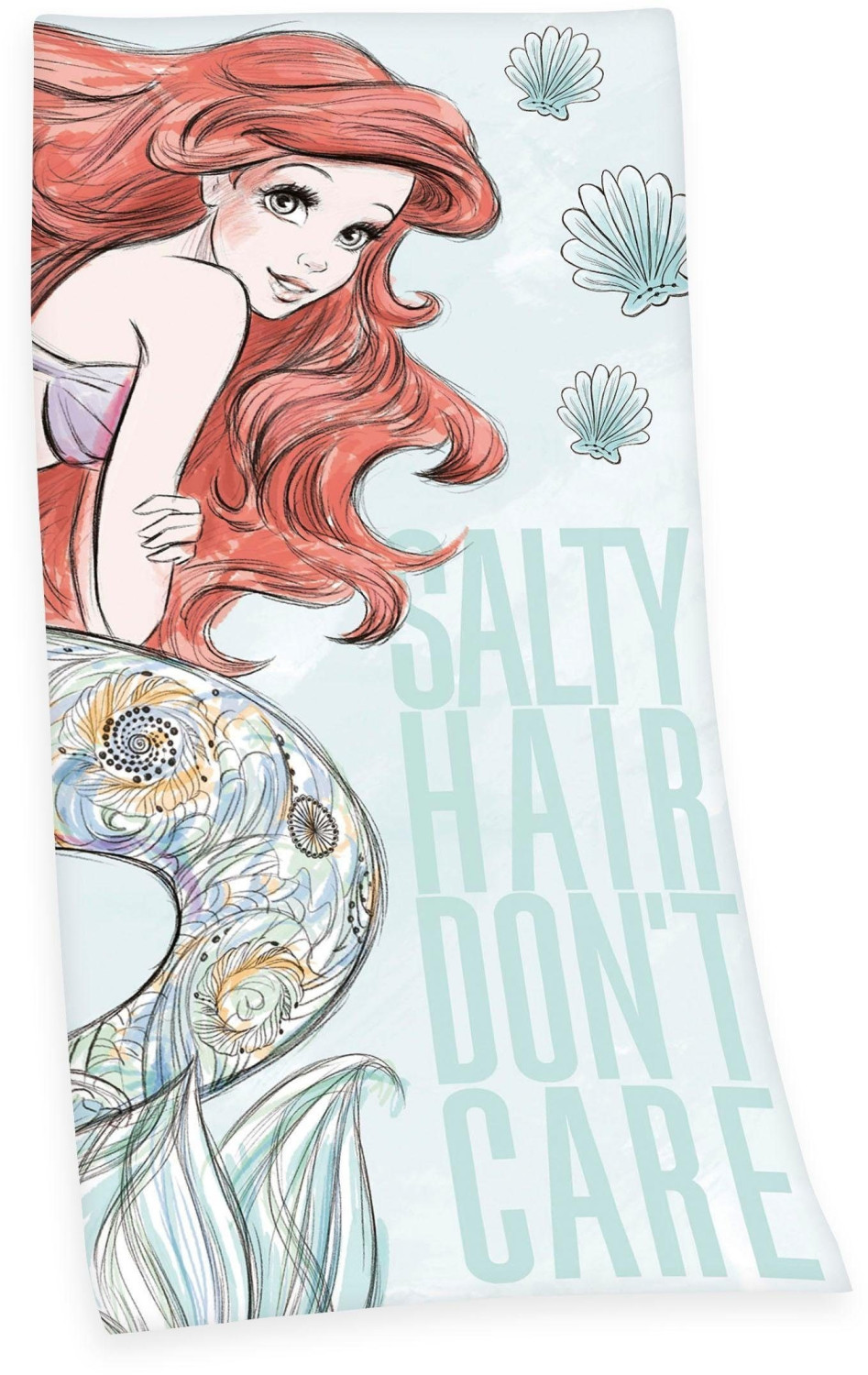 Herding Disney's Arielle Salty Hair Don't Care 75x150cm