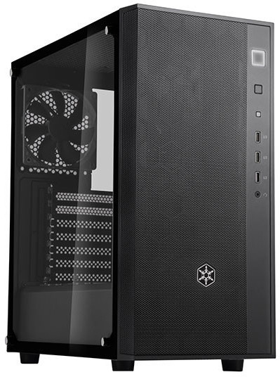 SilverStone Fara R1 TG Black