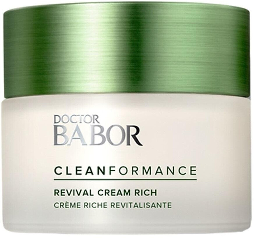 Skincare for Demanding and Tired Skin with the BABOR CLEANFORMANCE Revivial  Cream Rich 