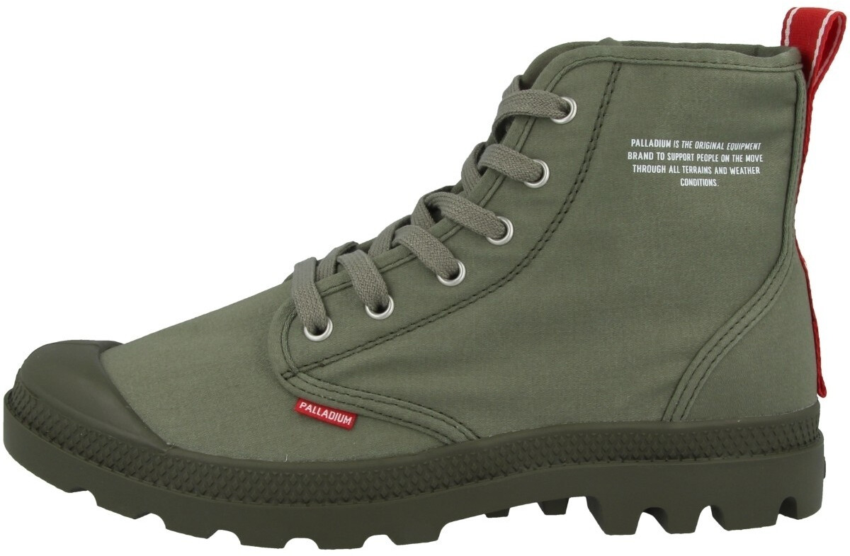 Palladium Pampa Hi Dare olive night/red