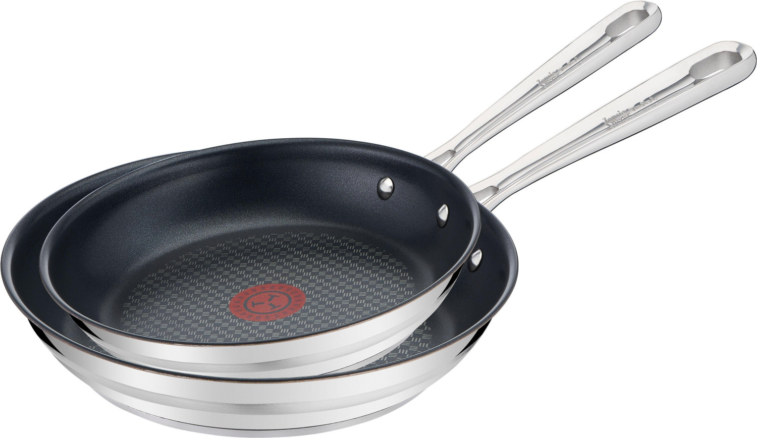 Tefal Natural On Pfannen-Set (2 Stück, 20 & 26 Cm) – Mit Mineralia+ Antihaftbeschichtung, Thermo-Signal, Für Induktion, Aus Recyceltem Aluminium
